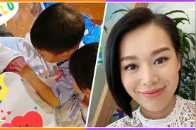 胡杏儿三胎又生儿子，晒一家五口合影，网友：四个男子汉保护你视频封面