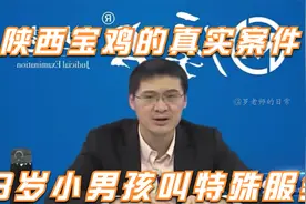 【罗翔】陕西宝鸡的真实案件，13岁小男孩去洗浴中心叫特殊服务。视频封面