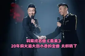 羽泉成名曲《最美》,20年前火遍大街小巷的歌,这旋律太美太好听了视频封面