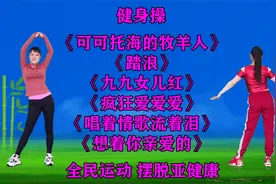 《踏浪》《九九女儿红》《疯狂爱爱爱》《可可托海的牧羊人》视频封面