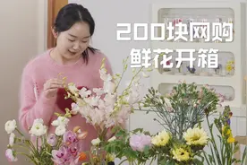 花200网购了一屋子鲜花，真香～不要去花店买花了～视频封面