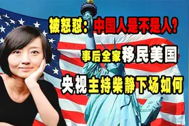 央视主持柴静刁钻采访，被怒怼中国人是不是人？事后全家移民美国视频封面