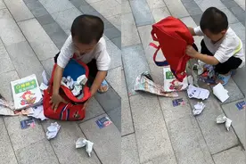 萌娃向妈妈炫耀奖状，打开书包那一刻妈妈惊呆了！视频封面