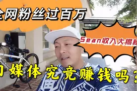 自媒体究竟赚钱吗？全网粉丝过百万月入有多少？Sean收入大揭秘视频封面