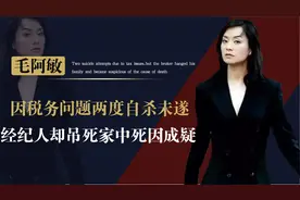 毛阿敏因税务问题被罚，4个月后经纪人自缢身亡！死因至今成谜视频封面