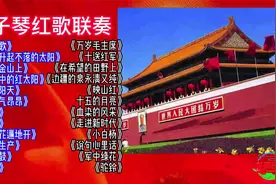 国庆节专辑，祖国在我心中：电子琴经典红歌24首大串烧视频封面