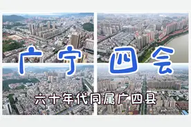 广东有两个兄弟城市，广宁和四会，曾经名叫广四县
