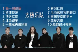 太极乐队十首经典好听的歌曲视频封面
