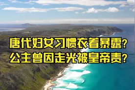 唐代妇女习惯衣着暴露？公主曾因走光被皇帝责？视频封面