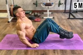 5分钟高效燃脂！跟俄罗斯大兵练这10个动作，月瘦20斤不是梦！