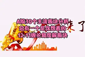 A股30个主流板块分析，总有一个是你想看的视频封面