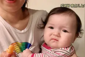 混血妹妹第一次吃橘子，直接上头了，根本停不下来！视频封面