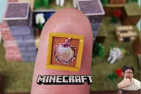 手工制作我的世界物品展示框和油画#我的世界