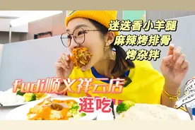 【逛吃北京】fudi顺义祥云小镇店！逛完吃饭，小羊腿烤大排，满足视频封面