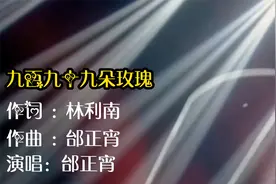 《九百九十九朵玫瑰》无损完整版——邰正宵视频封面