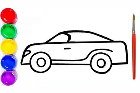 简笔画：如何简单的画一辆小汽车合集！！