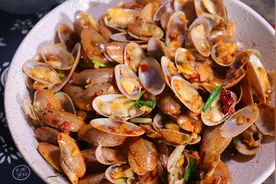 炒花甲的正确做法，肉质鲜嫩入味，花甲无沙，大厨告诉你做法