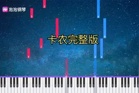 终于弹了这首 世界上最治愈的钢琴曲《卡农》纯粹的喜欢没有之一视频封面
