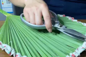 寻找儿时的记忆：手工做了一把蒲葵扇，有多少人见过？
