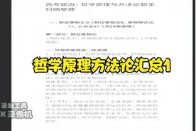 哲学原理方法论汇总第1集视频封面