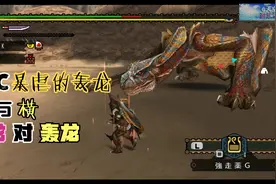 CAPCOM 怪物猎人2G 下载任务 暴虐的轰龙 太刀火龙套惨烈的战斗视频封面