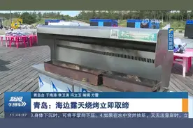 青岛西海岸被曝存露天烧烤，相关部门紧急整改，炉具全部查封扣押视频封面
