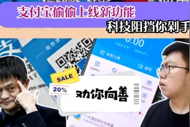 支付宝偷偷上线新功能，劝人向善防止剁手？这是央妈监管下的进步视频封面
