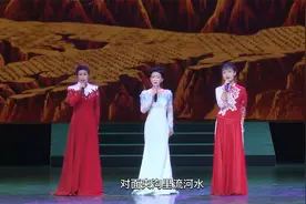 陕北民歌《崖畔上开花》演唱：贺艳/马圆圆/黑如霞视频封面