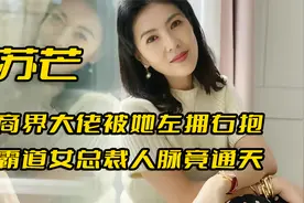 “霸道女总裁”苏芒，650元不够买早餐，商界大佬被她左拥右抱视频封面