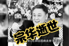 香港演员宗华去世