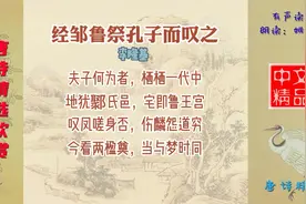 经邹鲁祭孔子而叹之 唐代 李隆基 此诗意在“感叹”孔子的际遇视频封面