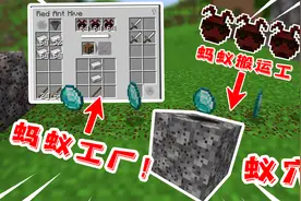 我的世界：假如可以变成蚁后？建立蚂蚁工厂，控制蚂蚁大军！视频封面