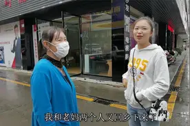 天气转凉，小妞和妈妈挑了暖和的4件套，带回家给奶奶和幺叔换上