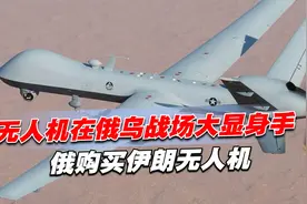 无人机在俄乌战场大显身手，俄购买伊朗无人机，因为跟中国较劲？视频封面