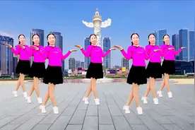 经典老歌广场舞《左邻右舍》歌词现实有道理，简单32步附分解