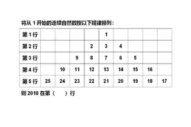 七年级上数学：数的排列规律试题