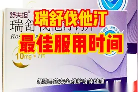 你的选择：瑞舒伐他汀！正确的服用时间才能让它发挥更佳效果！视频封面