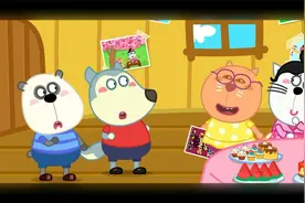 两个好朋友吵架，聪明的小狼会用什么办法让她们和好呢