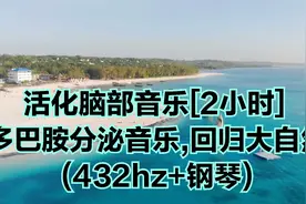 活化脑部音乐[2小时] 多巴胺分泌音乐,回归大自然(432hz+钢琴)视频封面