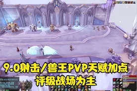 潮WOW：9.0猎人PVP天赋加点，评级战场为主，射击/兽王视频封面
