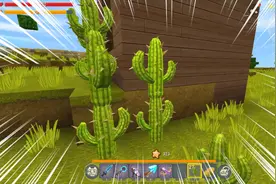 迷你世界：无敌生存，收集仙人掌，欣然要打造出最安全的火柴盒！