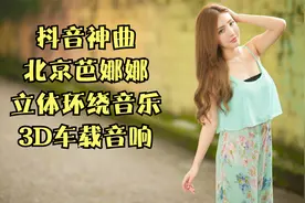 抖音神曲北京芭娜娜立体环绕音乐3D车载音响DJ
