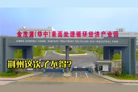 荆州这次了不得,引进华中电镀园区,困扰湖北制造业多年问题解决了视频封面