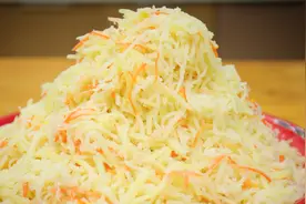 不沾连不脱浆的蒸土豆丝教程来了，根根分明，过年少不了的清爽菜