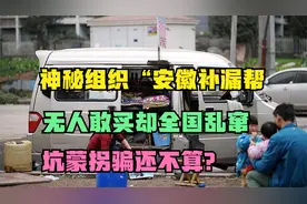 神秘组织“安徽补漏帮”，无人敢买却全国乱窜，坑蒙拐骗还不算？视频封面