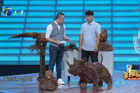 树枝艺术让企业家深深折服，手艺人现场展示精美作品｜非你莫属