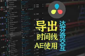 达芬奇时间线导出XML列表给AE使用视频封面