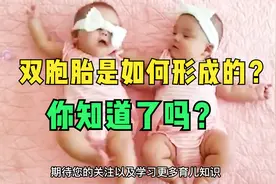 你知道双胞胎是怎么形成的吗？过程既然如此复杂，真的太神奇了视频封面