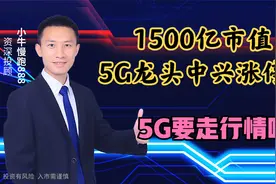 注意：1500亿市值5G龙头中兴通信涨停！5G要走行情吗？请看过来！视频封面