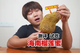 帅小伙试吃海南菠萝蜜，85买了2个，结果都是坏的！视频封面